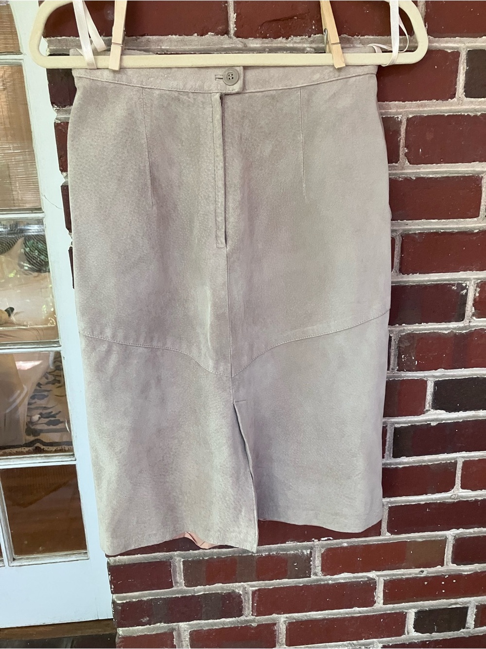 Vintage Suede Midi Skirt by Smith&Watson - Picture 2 of 6